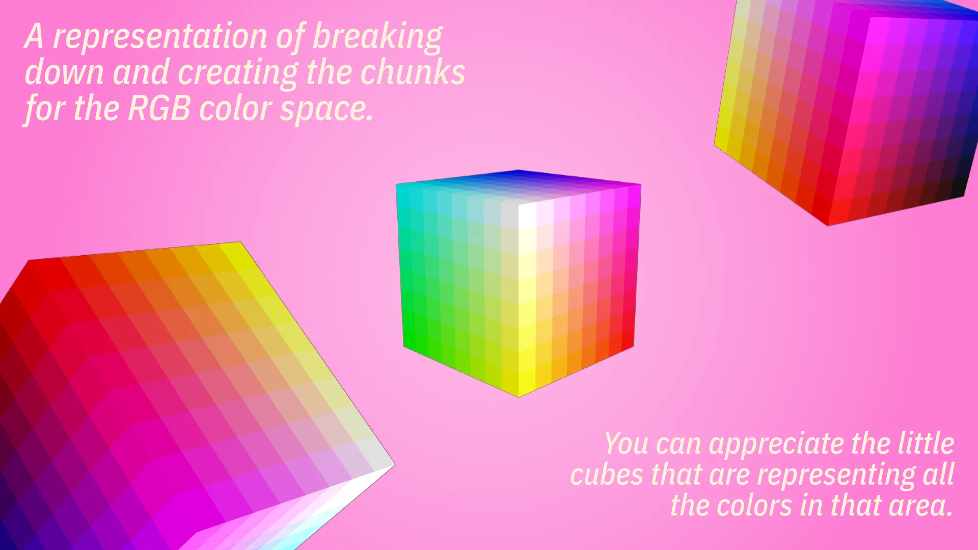 RGB colorspace representation