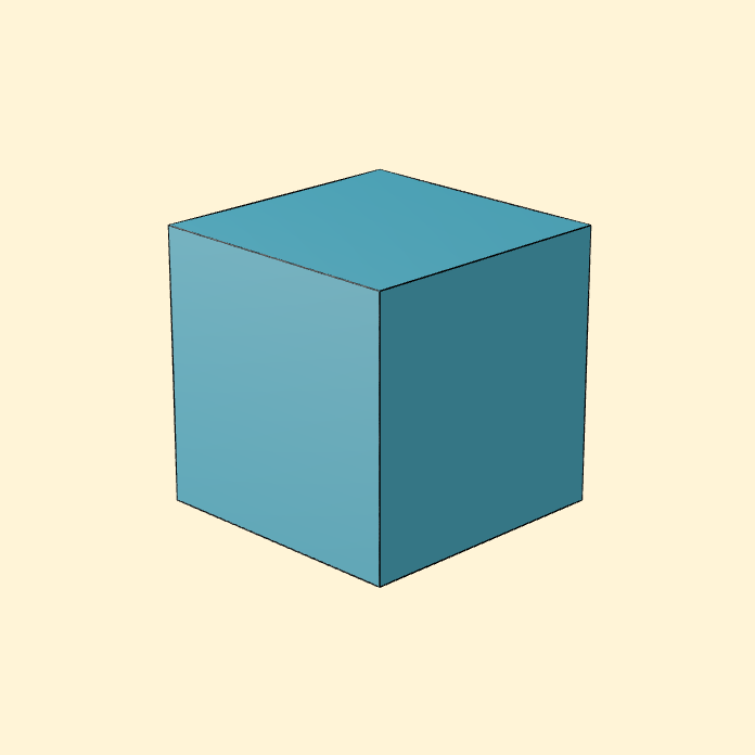 Cubes stroke