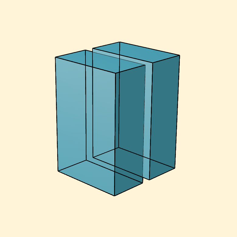 Image of several cubes using line and see perspective messed up
